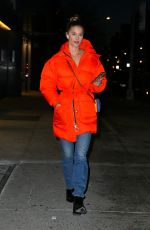 NINA AGDAL Night Out in New York 12/20/2019