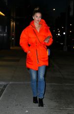 NINA AGDAL Night Out in New York 12/20/2019