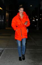 NINA AGDAL Night Out in New York 12/20/2019
