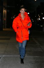 NINA AGDAL Night Out in New York 12/20/2019