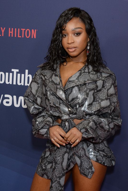 NORMANI KORDEI at 9th Annual Streamy Awards in Beverly Hills 12/13/2019
