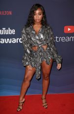 NORMANI KORDEI at 9th Annual Streamy Awards in Beverly Hills 12/13/2019