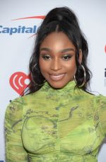 NORMANI KORDEI at Kiss FM Jingle Ball 2019 in Los Angeles 06/12/2019