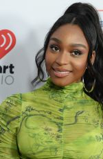 NORMANI KORDEI at Kiss FM Jingle Ball 2019 in Los Angeles 06/12/2019