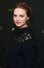 ODESSA YOUNG at A Million Little Pieces Special Screening in West Hollywood 12/04/2019