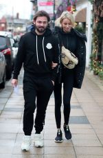 OLIVIA ATTWOOD and Bradley Dack Out for Lunch in Hale 12/20/2019