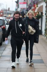 OLIVIA ATTWOOD and Bradley Dack Out for Lunch in Hale 12/20/2019
