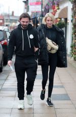 OLIVIA ATTWOOD and Bradley Dack Out for Lunch in Hale 12/20/2019