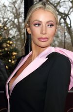 OLIVIA ATTWOOD at Tric Christmas Charity Lunch in London 12/10/2019