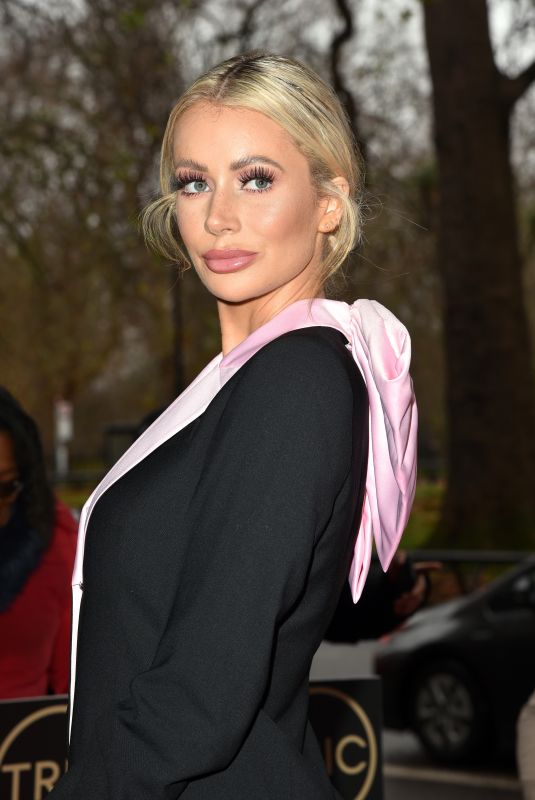 OLIVIA ATTWOOD at Tric Christmas Charity Lunch in London 12/10/2019