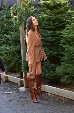 OLIVIA CULPO Shopping for a Christmas Tree in Los Angeles 12/12/2019