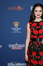 OLIVIA SANABIA at ASnow White Christmas Opening Night at Pasadena Civic Auditorium 12/13/2019