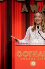OLIVIA WILDE at 29th Annual Gotham Independent Film Awards in New York 12/02/2019