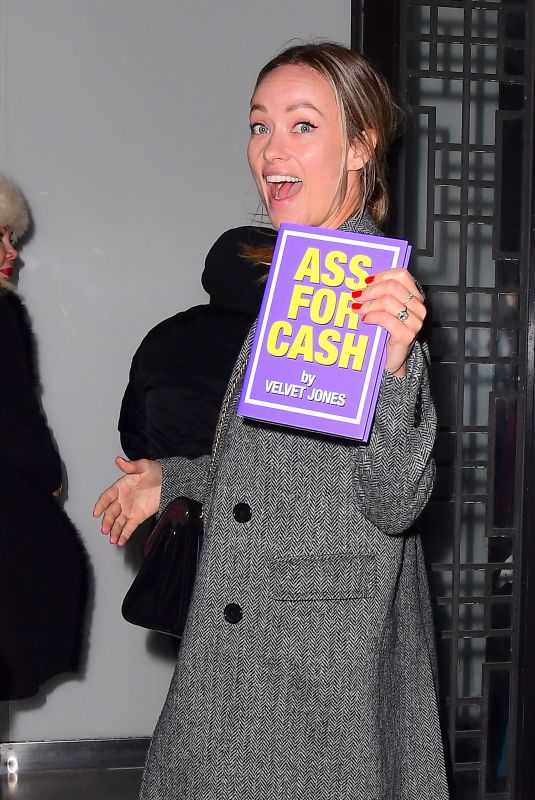 OLIVIA WILDE Leaves Saturday Night Live Set in New York 12/21/2019