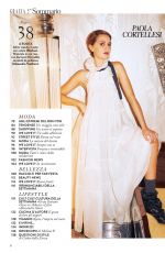 PAOLA CORTELLESI in Grazia Magazine, Italy December 2019