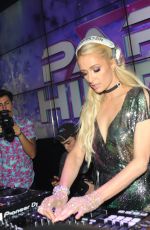 PARIS HILTON DJing at Wall Lounge at W Hotel South Beach in Miam 12/06/2019
