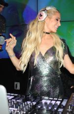 PARIS HILTON DJing at Wall Lounge at W Hotel South Beach in Miam 12/06/2019