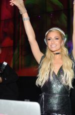 PARIS HILTON DJing at Wall Lounge at W Hotel South Beach in Miam 12/06/2019