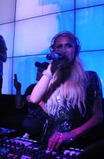 PARIS HILTON DJing at Wall Lounge at W Hotel South Beach in Miam 12/06/2019