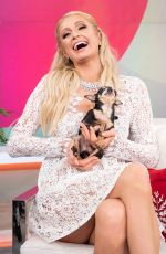 PARIS HILTON on the Set of Despierta America at Univision Studios in Miami 12/05/2019