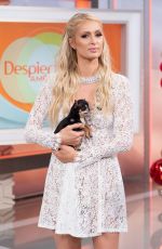 PARIS HILTON on the Set of Despierta America at Univision Studios in Miami 12/05/2019