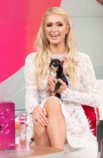 PARIS HILTON on the Set of Despierta America at Univision Studios in Miami 12/05/2019