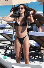 PATRICIA CONTRERAS in Bikini at a Beach in Miami 12/07/2019