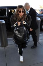 PAULA ABDUL Arrives at Los Angeles international Airport 12/16/2019