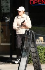 PETA MURGATROYD Leaves a Nail Salon in Los Angeles 12/16/2019