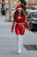 PHOEBE PRICE Out Shopping in Beverly Hills 12/12/2019