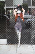 PHOEBE PRICE Out with Her Dog in Los Angeles 12/30/2019