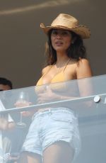 PIA MILLER on Balcony of Her Hotel in Sydney 12/27/2019