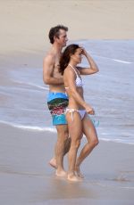 PIPPA MIDDLETON in Bikini at a Beach in Saint Barthelemy 12/25/2019
