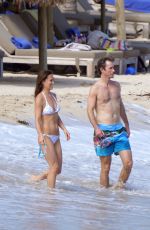 PIPPA MIDDLETON in Bikini at a Beach in Saint Barthelemy 12/25/2019