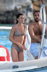 PIPPA MIMDDLETON in Bikini at a Boat in St. Barths 12/30/2019