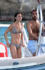PIPPA MIMDDLETON in Bikini at a Boat in St. Barths 12/30/2019