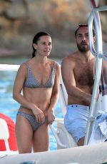 PIPPA MIMDDLETON in Bikini at a Boat in St. Barths 12/30/2019