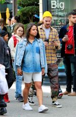 Pregnant CHIRSTINA MILIAN Out Shopping in West Hollywood 12/22/2019