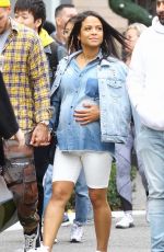 Pregnant CHIRSTINA MILIAN Out Shopping in West Hollywood 12/22/2019