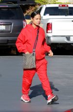 Pregnant CHRISTINA MILIAN at Her Beignet Box in Los Angeles 12/15/2019