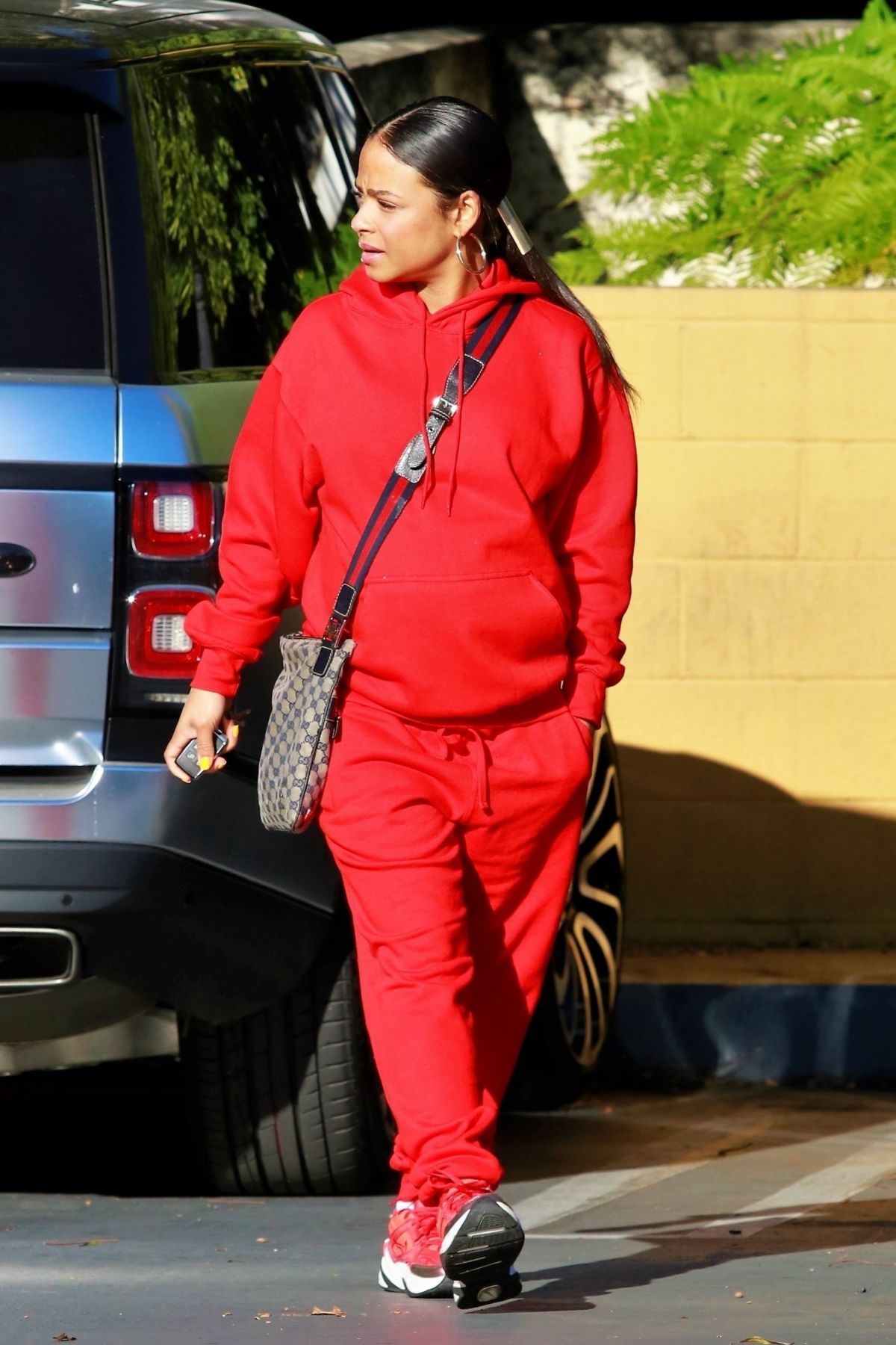 Pregnant CHRISTINA MILIAN at Her Beignet Box in Los Angeles 12/15/2019 ...