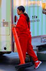 Pregnant CHRISTINA MILIAN at Her Beignet Box in Los Angeles 12/15/2019