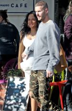 Pregnant CHRISTINA MILIAN Leaves Mauro