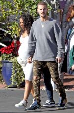 Pregnant CHRISTINA MILIAN Leaves Mauro