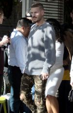 Pregnant CHRISTINA MILIAN Leaves Mauro