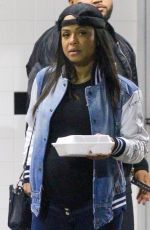 Pregnant CHRISTINA MILIAN Leaves Skateland in Northridge 12/21/2019