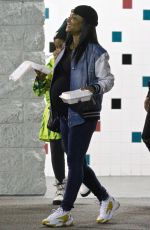 Pregnant CHRISTINA MILIAN Leaves Skateland in Northridge 12/21/2019