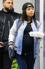 Pregnant CHRISTINA MILIAN Leaves Skateland in Northridge 12/21/2019