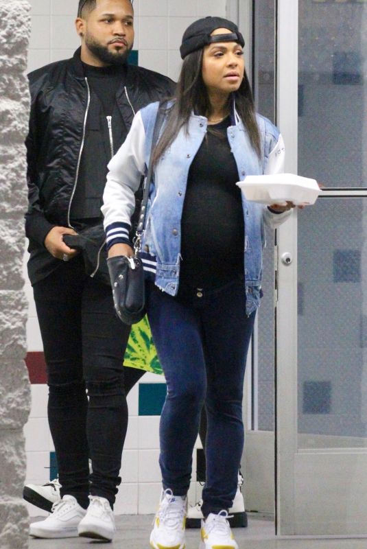 Pregnant CHRISTINA MILIAN Leaves Skateland in Northridge 12/21/2019
