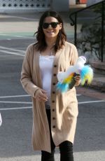 Pregnant JENNA DEWAN Out and About in Los Angeles 12/20/2019